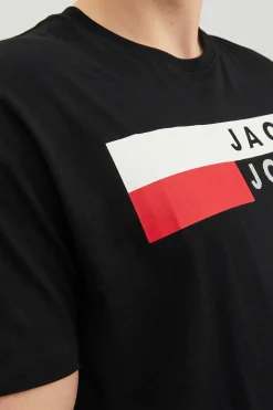 Jack & Jones PLUS Camiseta regular fit PLUS negro Hot