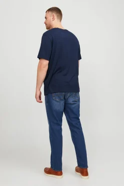 Jack & Jones PLUS Camiseta regular fit PLUS azul Discount