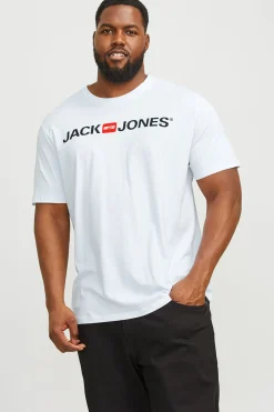 Jack & Jones PLUS Camiseta regular fit PLUS blanco