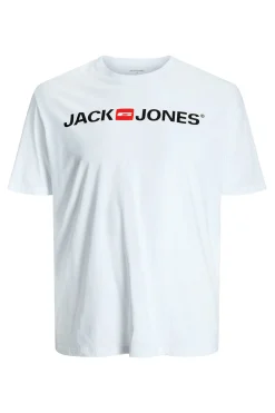Jack & Jones PLUS Camiseta regular fit PLUS blanco