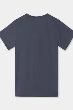 Silbon Camiseta minilogo Azul marino Sale