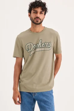 Dockers Camiseta slim fit Beige Discount