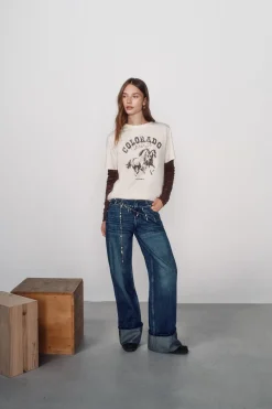 High Spirits Camiseta Stetson nude Clearance