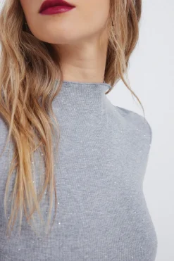 Springfield Camiseta strass gris Sale