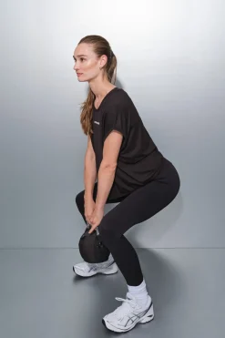 Dash and Stars Camiseta tejido extra suave negra negro Best