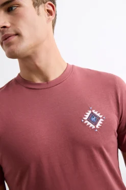 Williot Camiseta Étnica Estampado granate Outlet