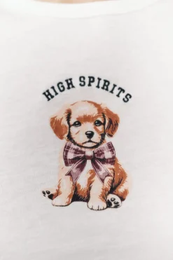 High Spirits Camiseta Waggy beige Best