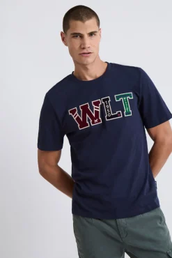 Williot Camiseta WLT Logo Azul marino