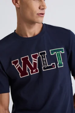 Williot Camiseta WLT Logo Azul marino