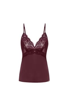 Dorina Camisola satinada sin relleno Lyra rojo New