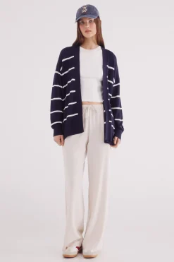 Springfield Cardigan abierto ligero azul