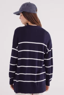 Springfield Cardigan abierto ligero azul