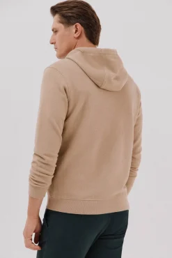 Cortefiel Cardigan con capucha Beige Outlet