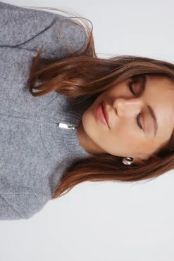 Springfield Cardigan cremallera gris Discount