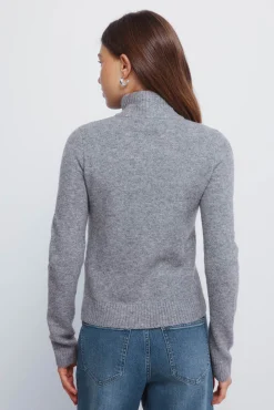 Springfield Cardigan cremallera gris Discount