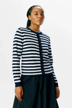 Object Cardigan de punto Azul marino New