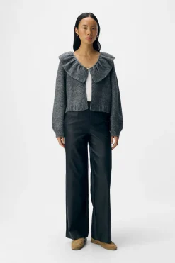 Object Cardigan lana y alpaca Gris Sale