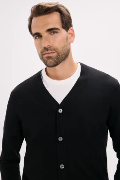 Jack & Jones Cardigan regular fit Negro Sale