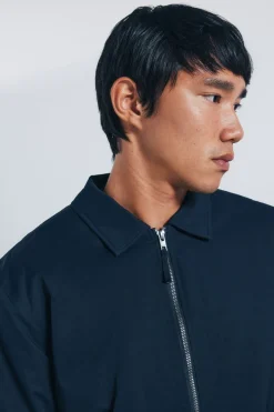 Springfield Cazadora acolchada aviador azul Sale