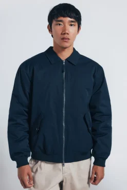 Springfield Cazadora acolchada aviador azul Sale