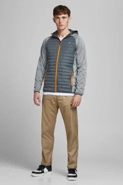 Jack & Jones Cazadora acolchada ligera gris Best