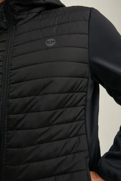 Jack & Jones Cazadora acolchada ligera negro Sale