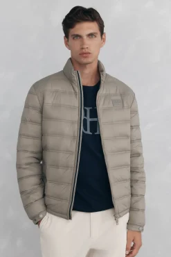 Pedro del Hierro Cazadora acolchada ultralight Beige Clearance