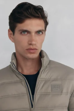 Pedro del Hierro Cazadora acolchada ultralight Beige Clearance