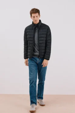 Cortefiel Cazadora acolchada ultralight Negro Sale