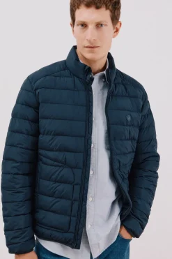 Cortefiel Cazadora acolchada ultralight Azul marino Discount