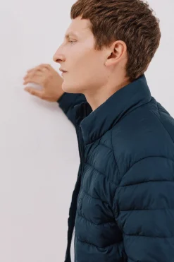 Cortefiel Cazadora acolchada ultralight Azul marino Discount