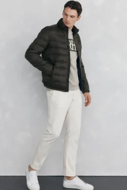 Pedro del Hierro Cazadora acolchada ultralight Verde Discount