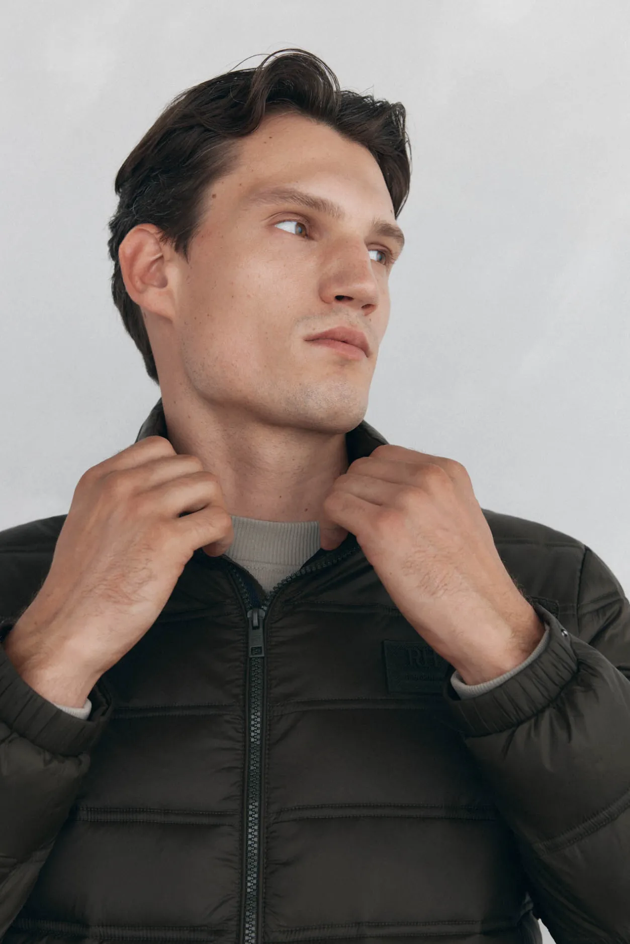 Pedro del Hierro Cazadora acolchada ultralight Verde Discount