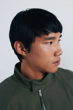 Springfield Cazadora algodón kaki Online