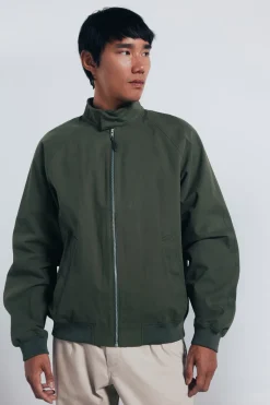 Springfield Cazadora algodón kaki Online