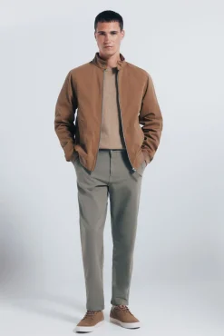 Springfield Cazadora algodón beige Outlet