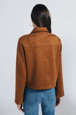 Springfield Cazadora bolsillos antelina nude Best