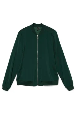Vero Moda Cazadora bomber Verde oscuro Clearance