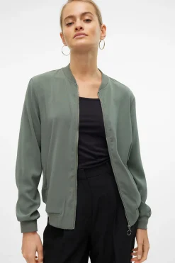 Vero Moda Cazadora bomber Verde Outlet
