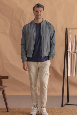 Celopman Cazadora Cortaviento Ligera verde New