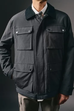 OOTO Cazadora cuatro bolsillos Azul marino Hot