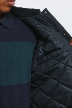 Springfield Cazadora cuello pana estampado New