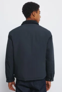 Springfield Cazadora cuello pana estampado New