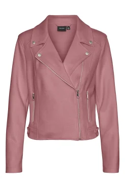 Vero Moda Cazadora de ante con tachuelas Morado Clearance