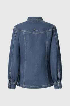 Pepe Jeans Cazadora Denim Fit Regular azul Hot
