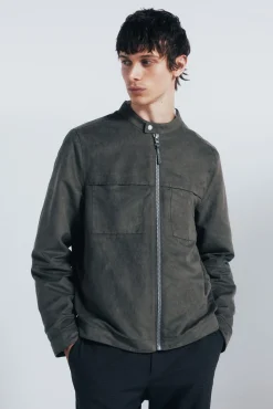 Springfield Cazadora efecto ante kaki Best