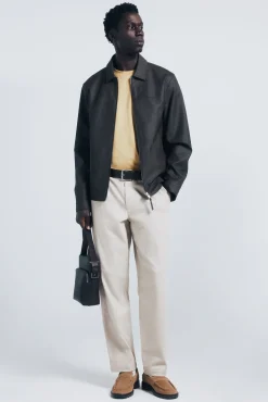 Springfield Cazadora efecto piel estampado Discount