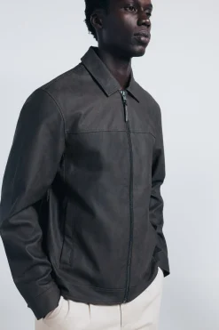 Springfield Cazadora efecto piel estampado Discount