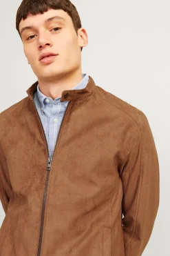 Jack & Jones Cazadora efecto piel nude Outlet