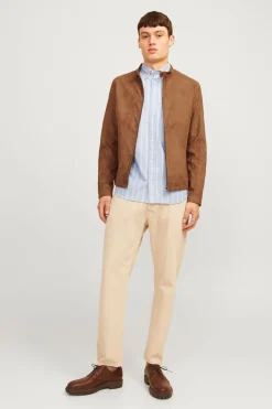 Jack & Jones Cazadora efecto piel nude Outlet